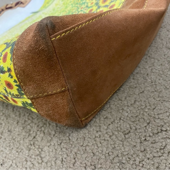 Dooney & Bourke Sunflower Field Tote Bag - Picture 3 of 16